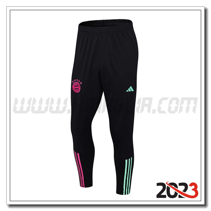 Pantaloni Allenamento Bayern Monaco Nero 2023 2024 -02