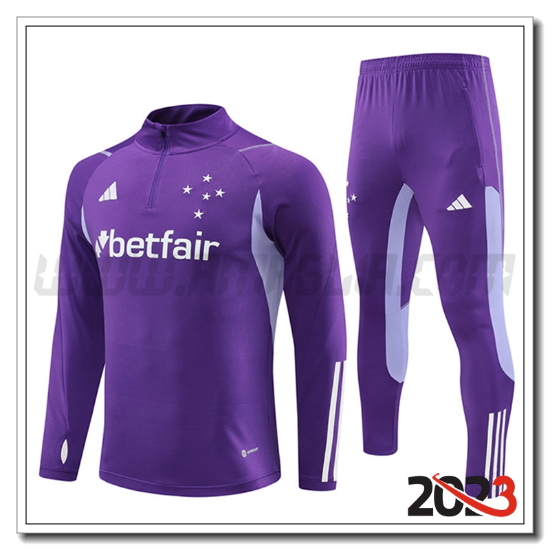 Tuta Allenamento Cruzeiro EC viola 2023 2024