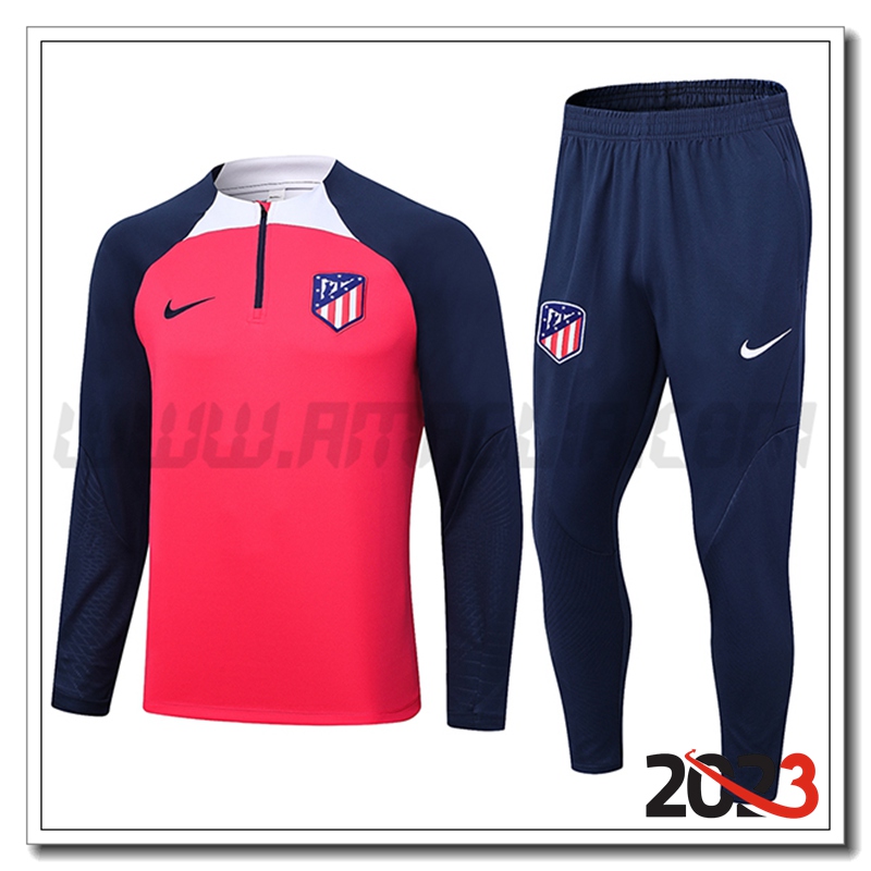 Tuta Allenamento Atletico Madrid Rosso 2023 2024