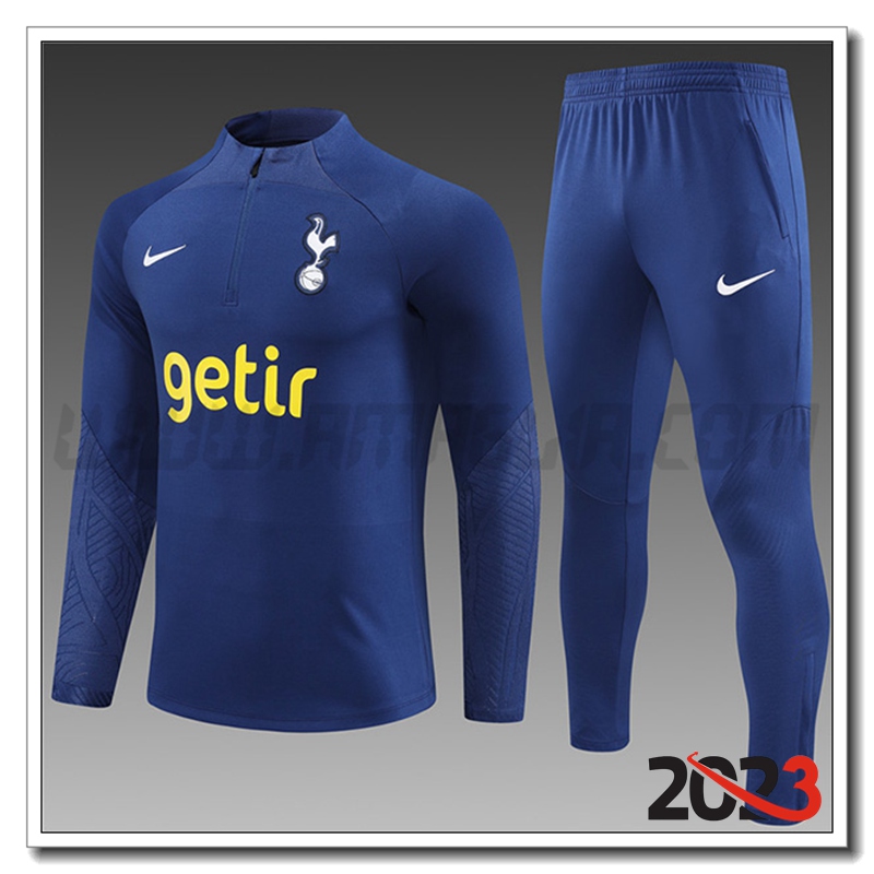 Tuta Allenamento Tottenham Hotspur Bambino Blu Marina 2023 2024
