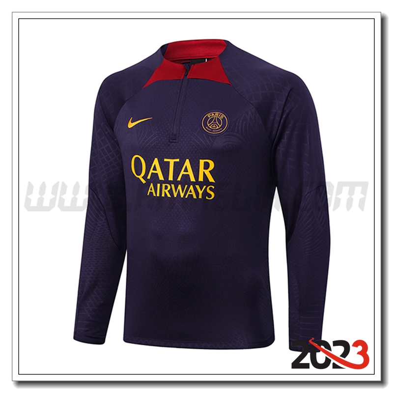 Felpa Allenamento PSG viola 2023 2024