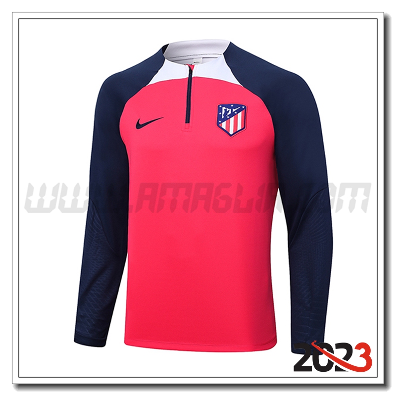 Felpa Allenamento Atletico Madrid Rosso 2023 2024