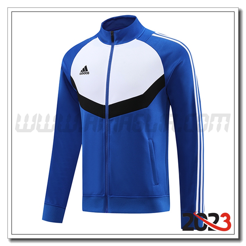 Giacca Calcio Adidas Blu/Bianco 2023 2024