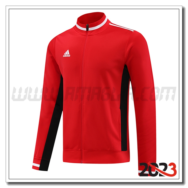 Giacca Calcio Adidas Rosso 2023 2024 -02