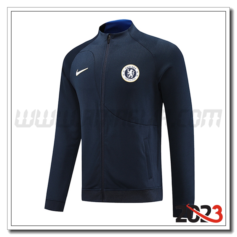 Giacca Calcio FC Chelsea Blu Marina 2023 2024