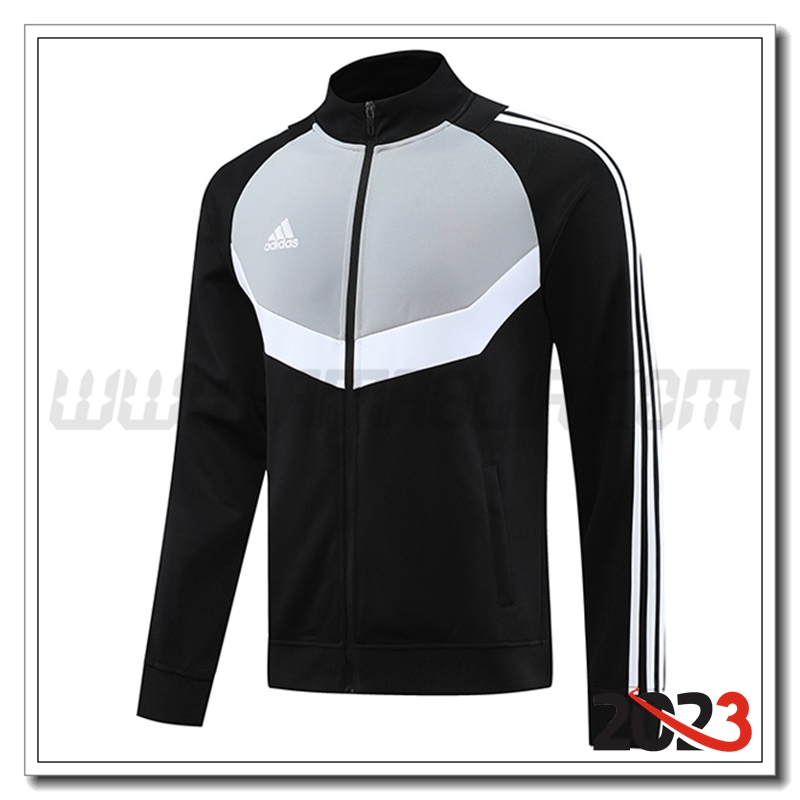 Giacca Calcio Adidas Nero/Grigio 2023 2024