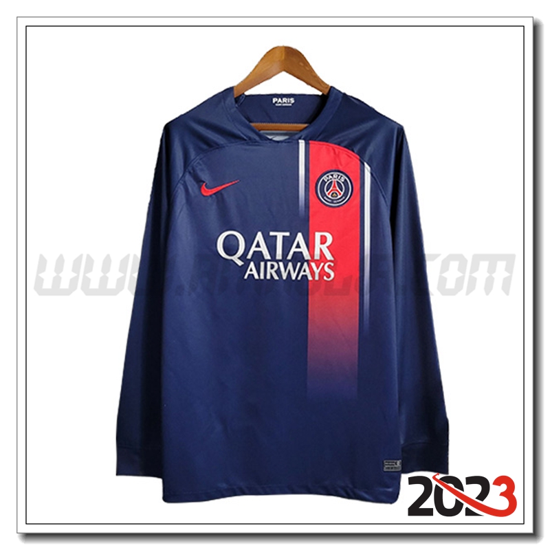 Prima Maglia Calcio PSG Manica lunga 2023 2024