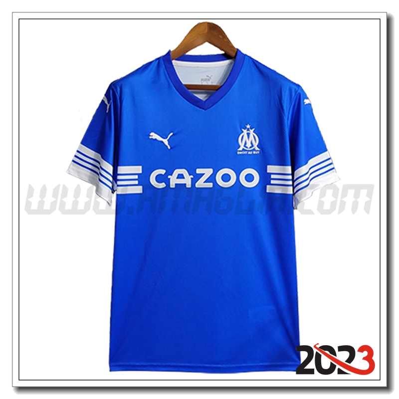 Maglia Calcio Marsiglia 2023 2024 Blu
