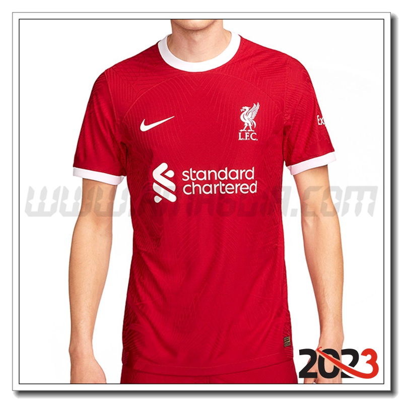 Nuovo Maglia Calcio FC Liverpool Prima 2023 2024