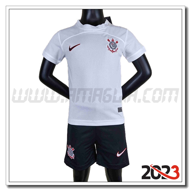 Kit Maglia Corinthians Bambino Prima 2023 2024