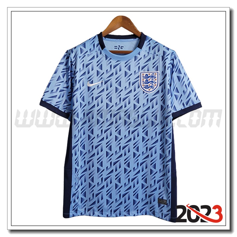 Seconda Maglia Calcio Inghilterra Donna Mondiali 2022