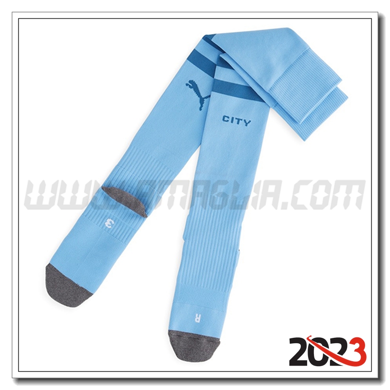 Calzini Calcio Manchester City Prima 2023 2024