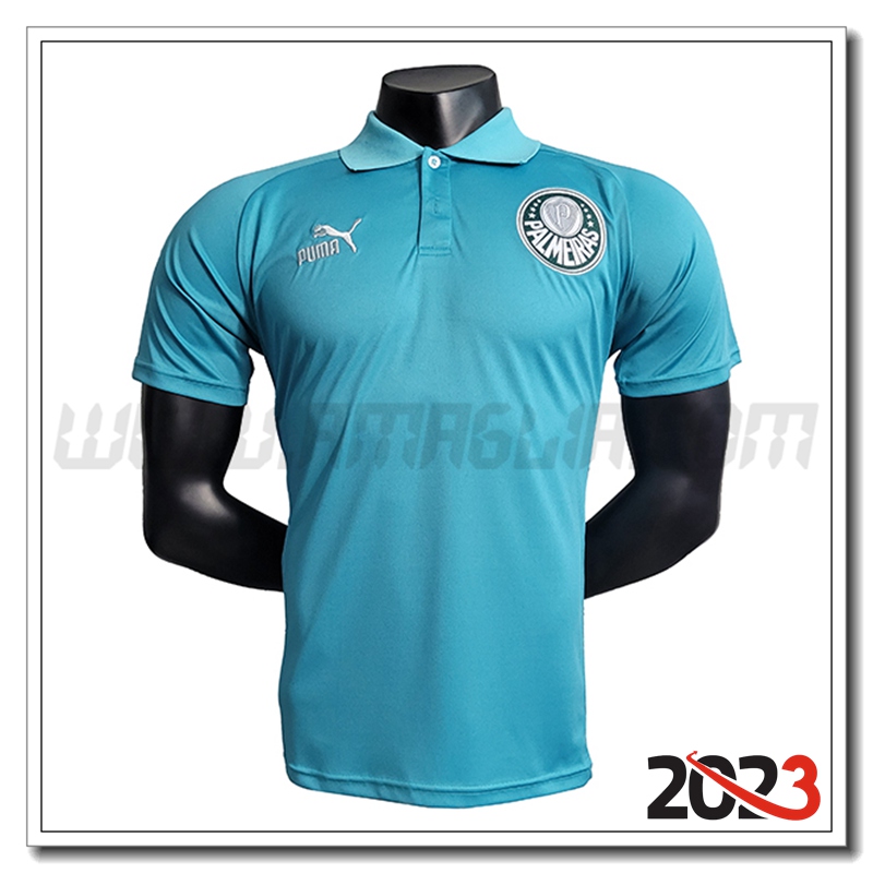 Maglia Polo Palmeiras Azzurro 2023 2024