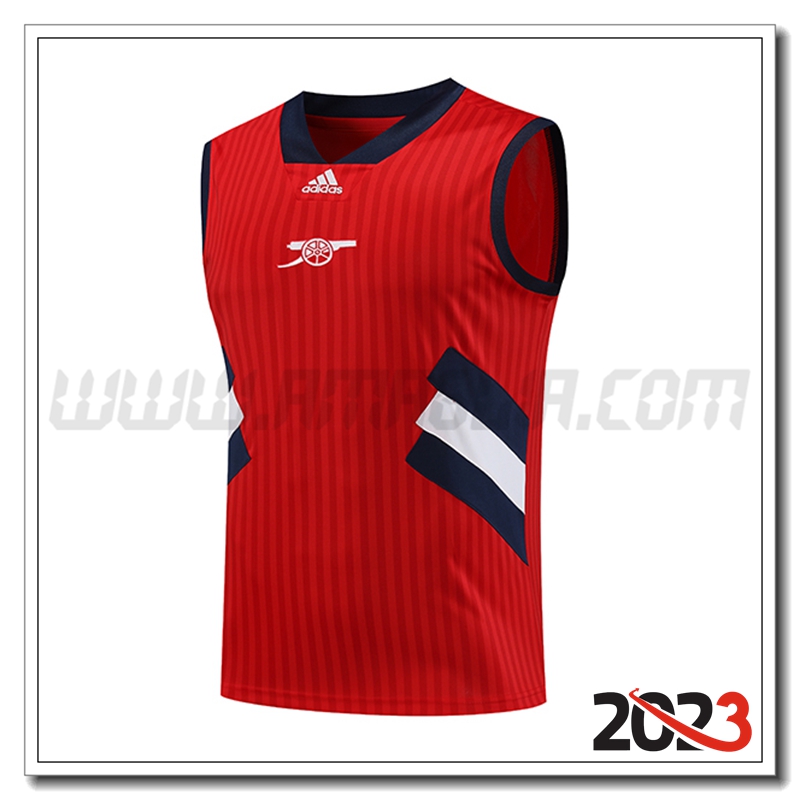 Canotta Allenamento Arsenal Rosso 2023 2024