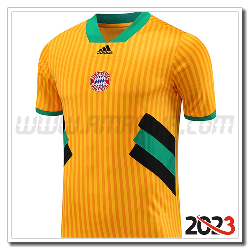 Maglia Allenamento Bayern Monaco Giallo 2023 2024