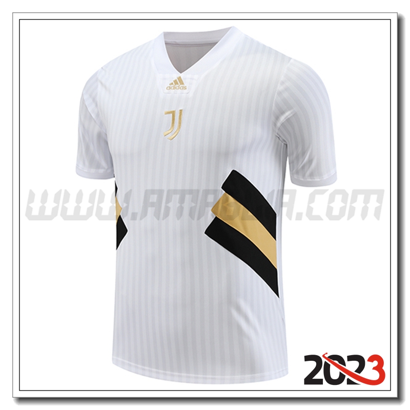 Maglia Allenamento Juventus Bianco 2023 2024 -02
