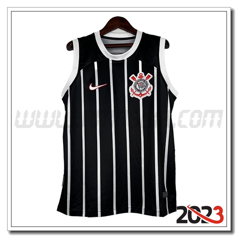 Canotta Allenamento Corinthians Nero/Bianco 2023 2024