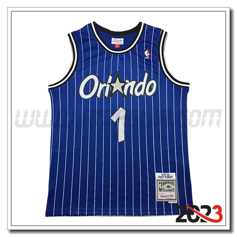 Maglia Orlando Magic (MCGRADY #1) 2023/24 Blu