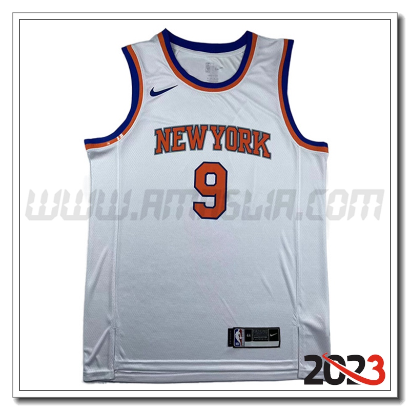 Maglia New York Knicks (BARRETT #9) 2023/24 Bianco