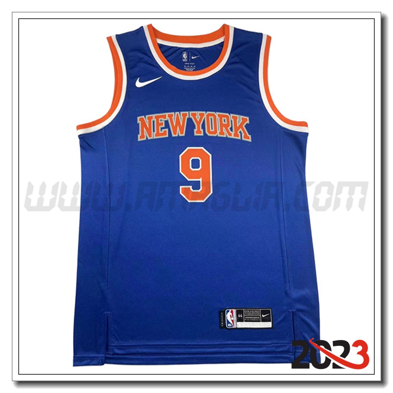 Maglia New York Knicks (BARRETT #9) 2023/24 Blu