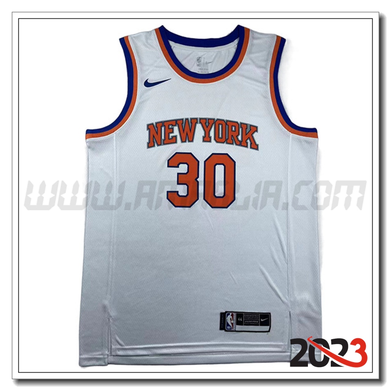 Maglia New York Knicks (RANDLE #30) 2023/24 Bianco