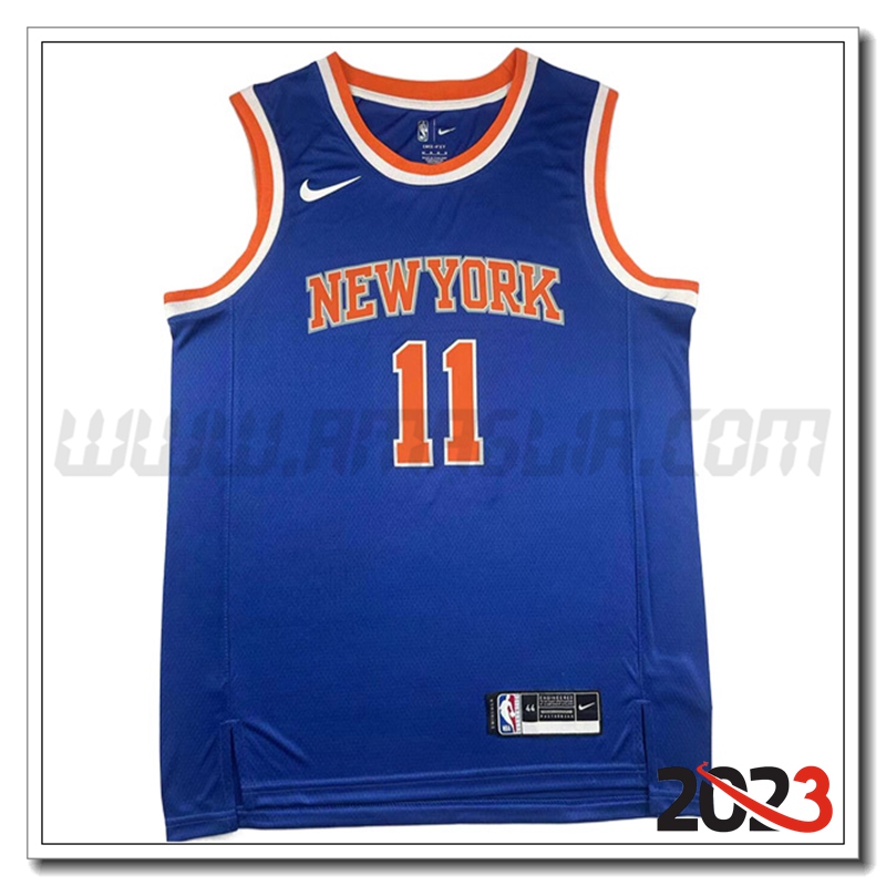 Maglia New York Knicks (BRUNSON #11) 2023/24 Blu