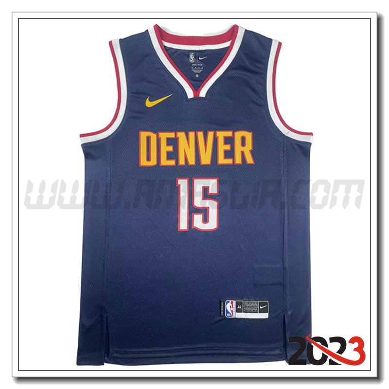 Maglia Denver Nuggets (JOKIC #15) 2023/24 blu navy