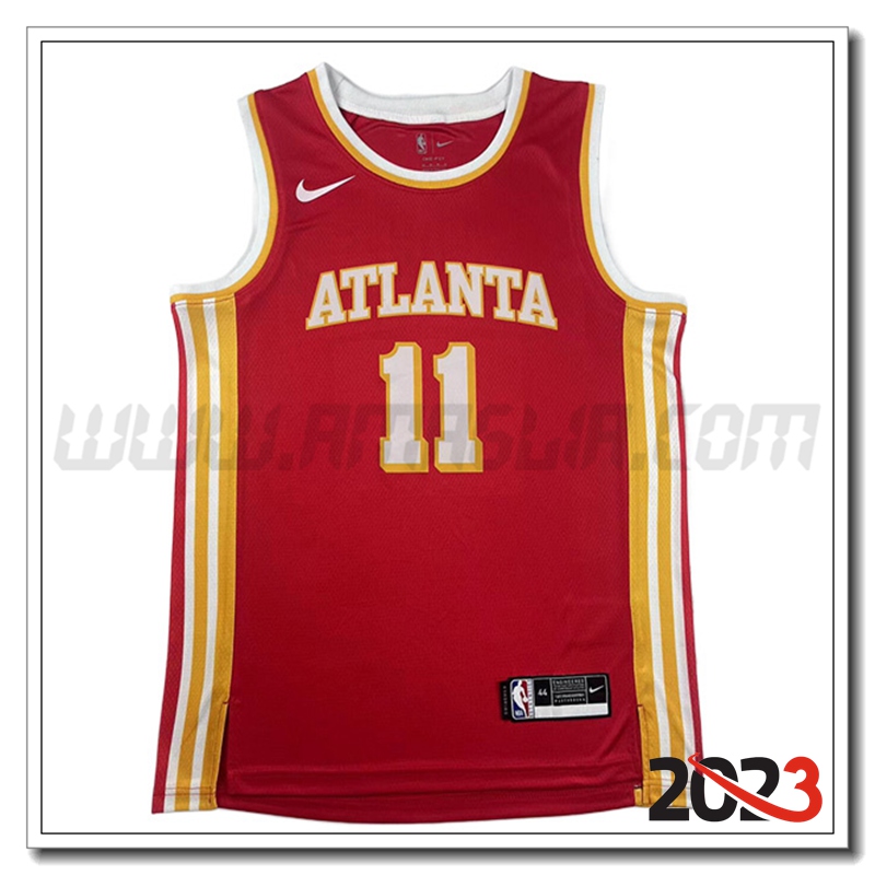 Maglia Atlanta Hawks (YOUNG #11) 2023/24 Rosso