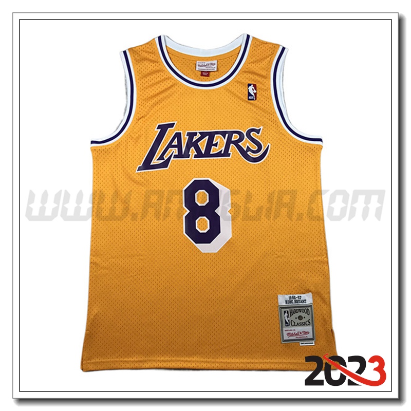Maglia Los Angeles Lakers (BRYANL #8) 2023/24 Giallo
