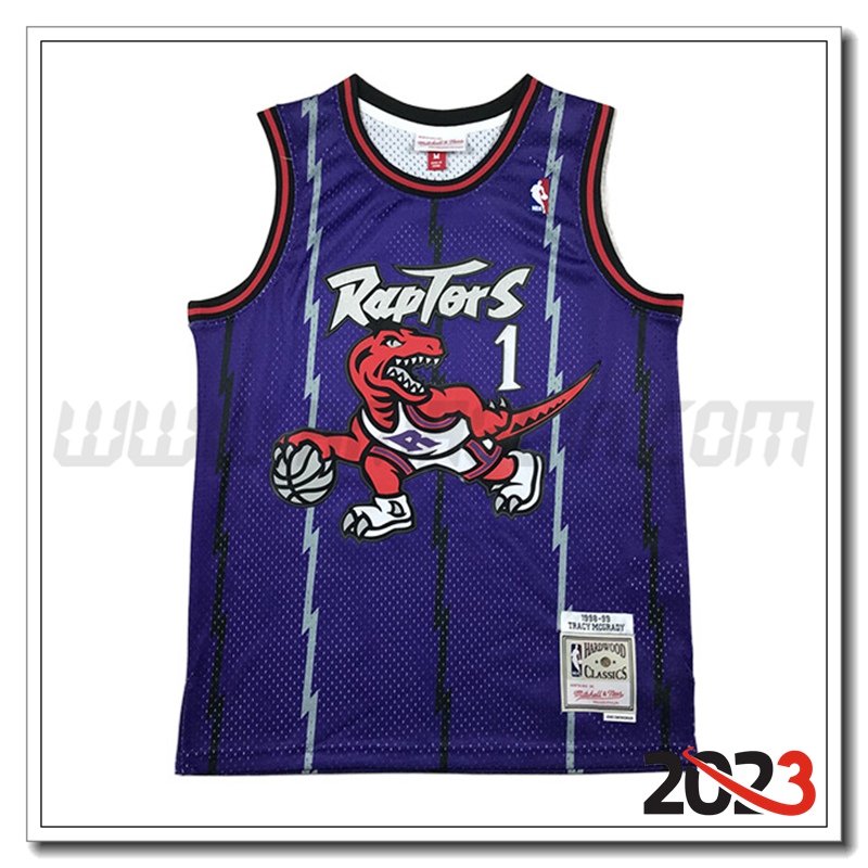 Maglia Toronto Raptors (MCGRADY #1) 2023/24 viola