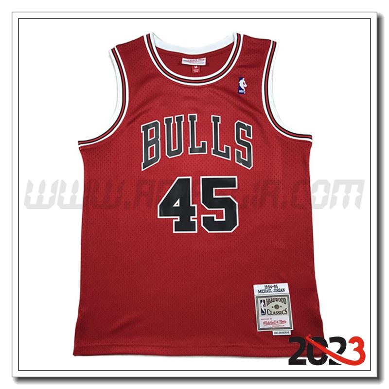 Maglia Chicago Bulls (JORDAN #45) 2023/24 Rosso