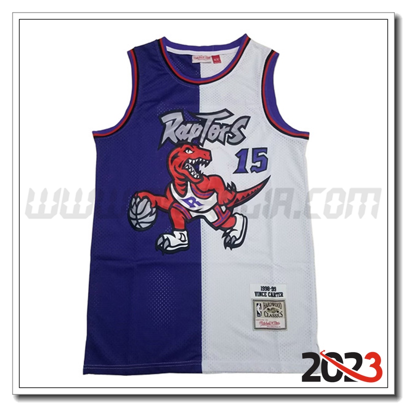 Maglia Toronto Raptors (CARTER #33) 2023/24 Rosso/Bianco