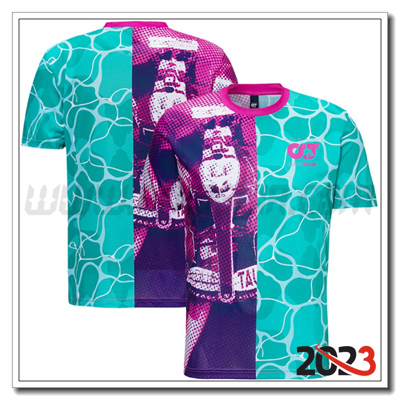 Maglietta F1 RedBull Racing Team Verde/viola 2023