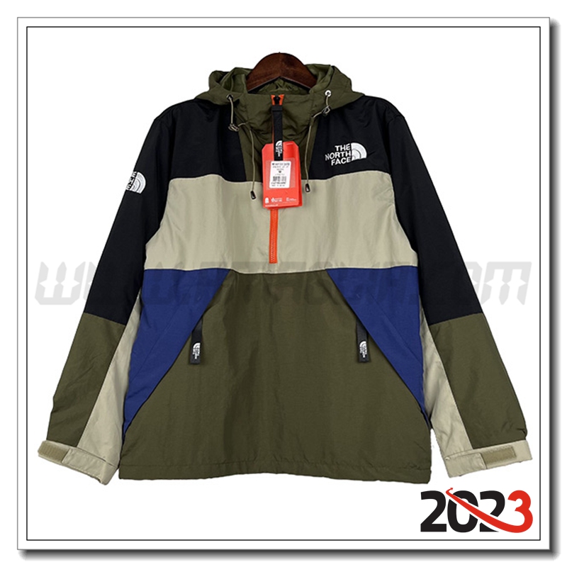 Giacca A Vento The North Face Marrone/Verde 2023 2024