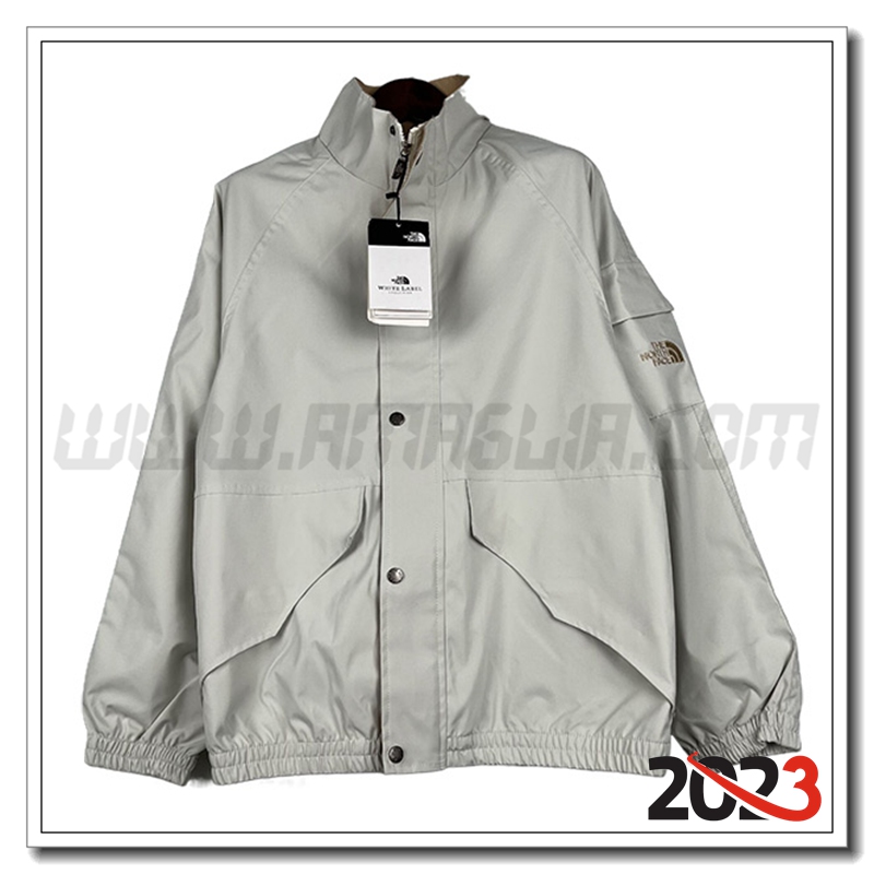 Giacca A Vento The North Face Grigio Chiaro 2023 2024