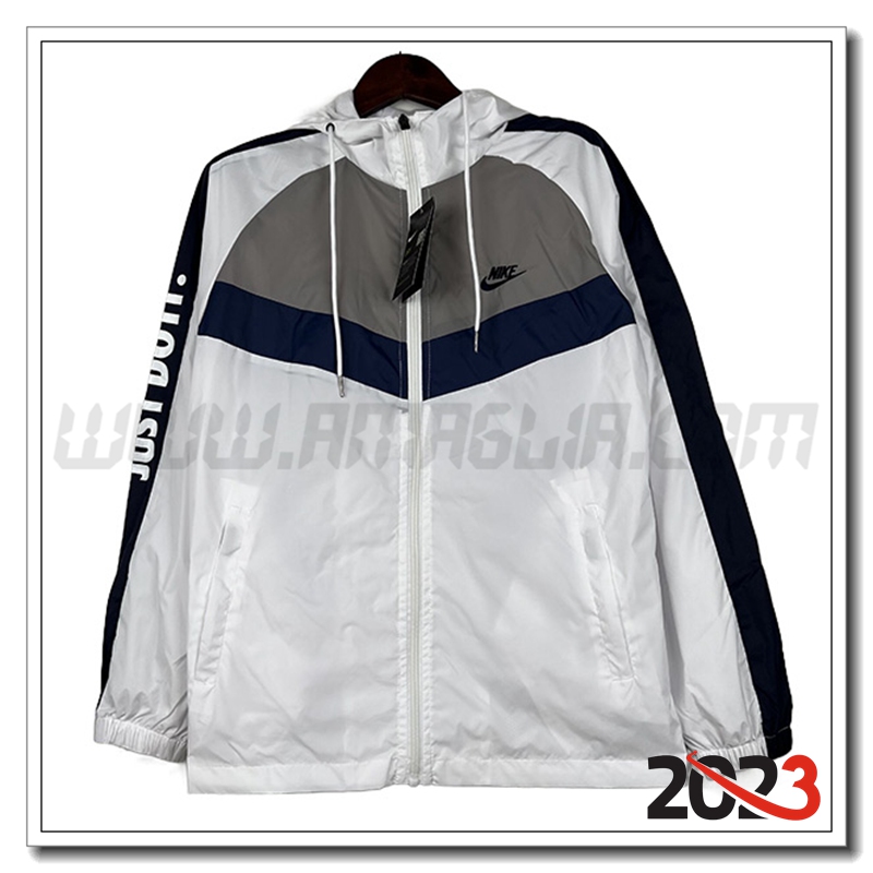 Giacca A Vento Nike Bianco 2023 2024