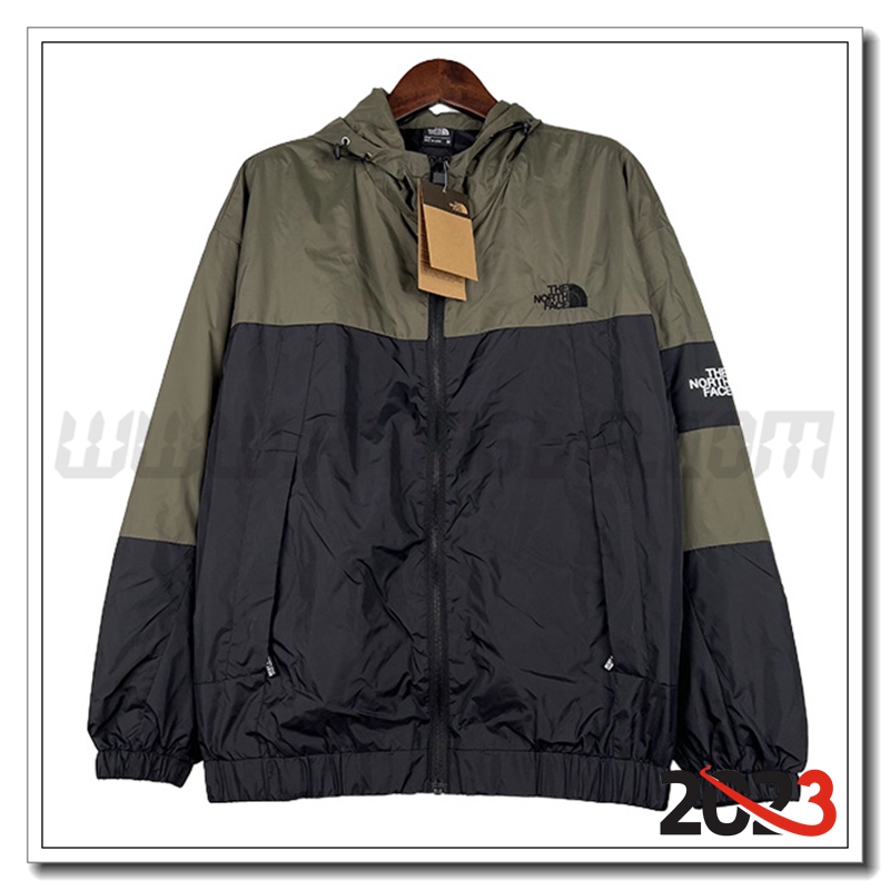 Giacca A Vento The North Face Verde/Nero 2023 2024
