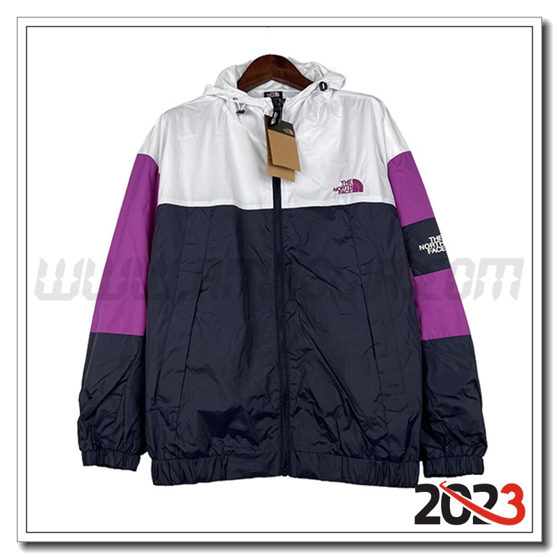 Giacca A Vento The North Face Blu/Bianco 2023 2024