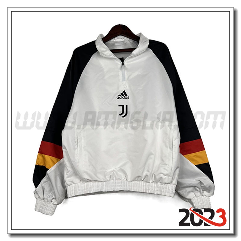 Giacca A Vento Juventus Bianco 2023 2024