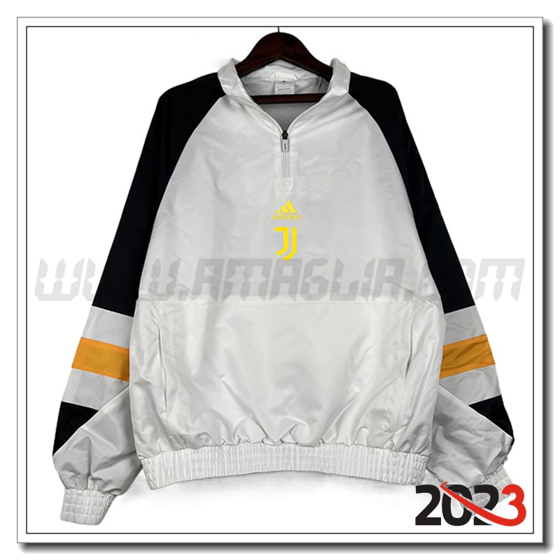 Giacca A Vento Juventus Bianco 2023 2024 -02