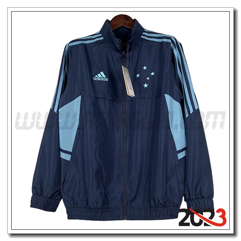 Giacca A Vento Cruzeiro EC blu navy 2023 2024