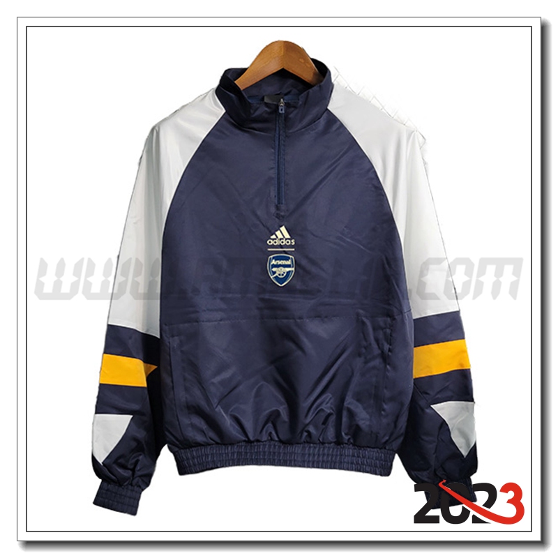 Giacca A Vento Arsenal blu navy 2023 2024 -03