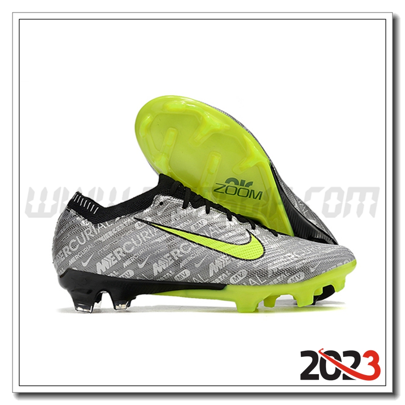 Nike Scarpe Da Calcio Air Zoom Mercurial Vapor 15 Elite XXV FG Grigio