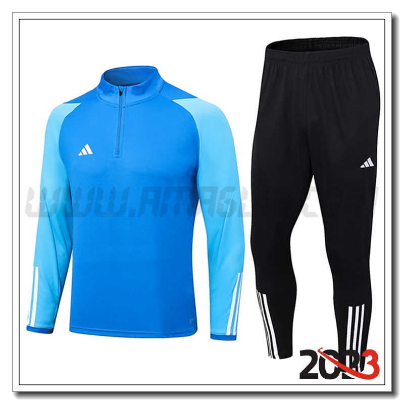 Tuta Allenamento Adidas Blu 2023 2024