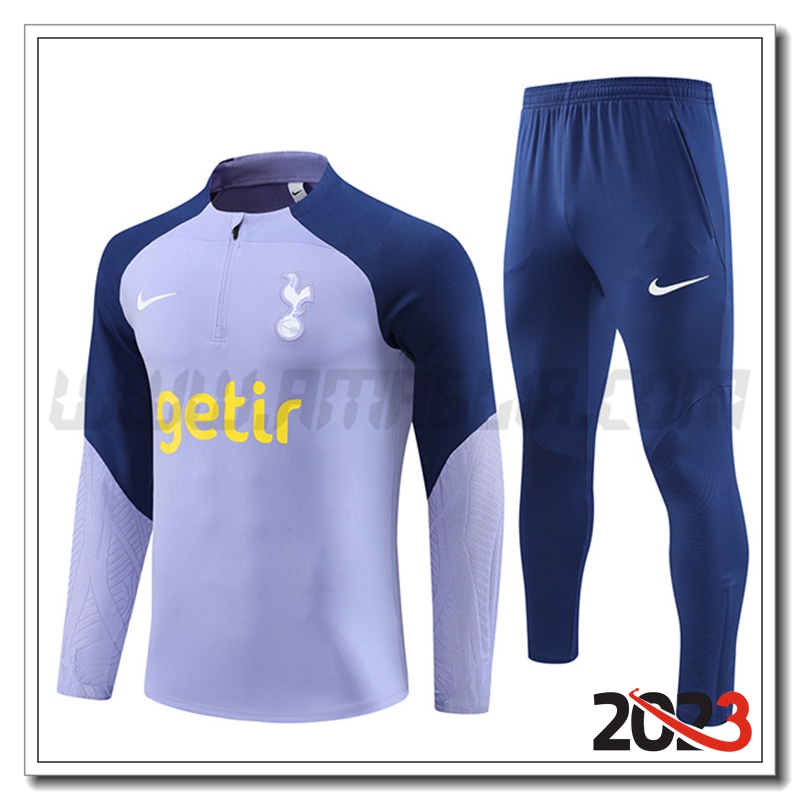 Tuta Allenamento Tottenham Hotspurs viola/Blu 2023 2024