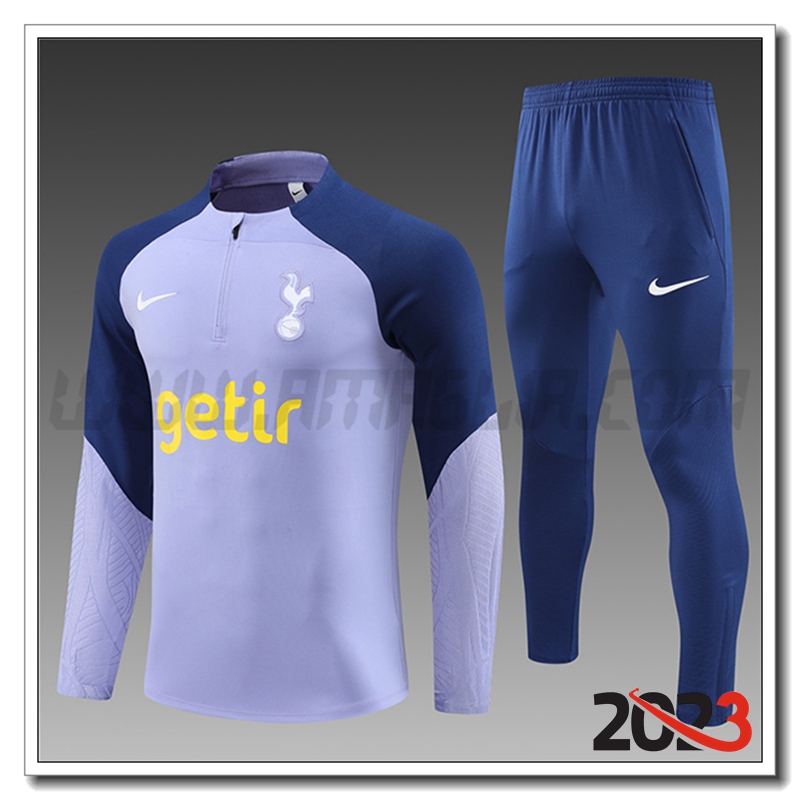 Tuta Allenamento Tottenham Hotspurs Bambino viola/Blu 2023 2024
