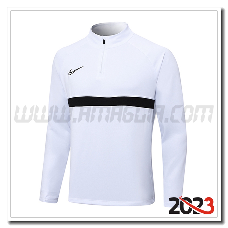 Felpa Allenamento Nike Bianco 2023 2024