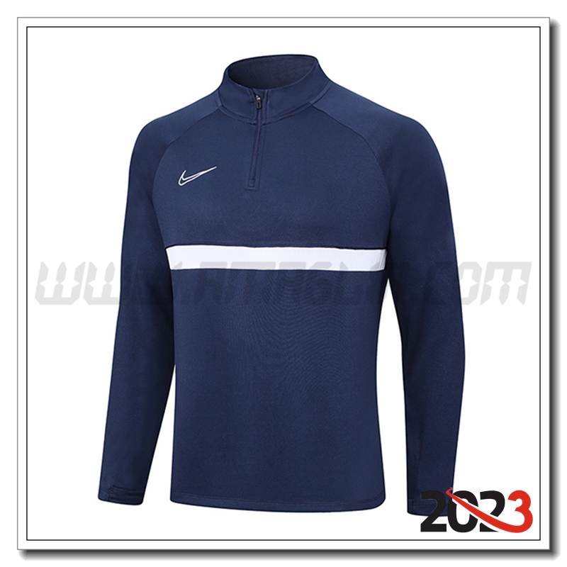Felpa Allenamento Nike blu navy 2023 2024