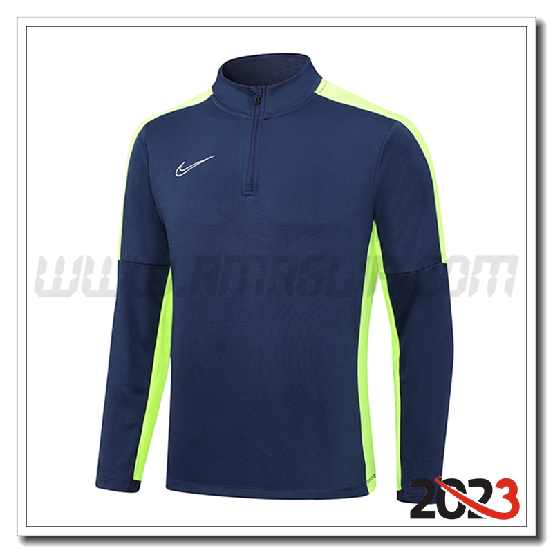 Felpa Allenamento Nike blu navy 2023 2024 -03