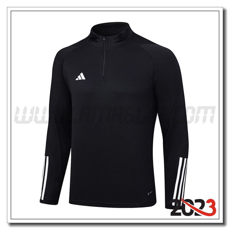 Felpa Allenamento Adidas Nero 2023 2024